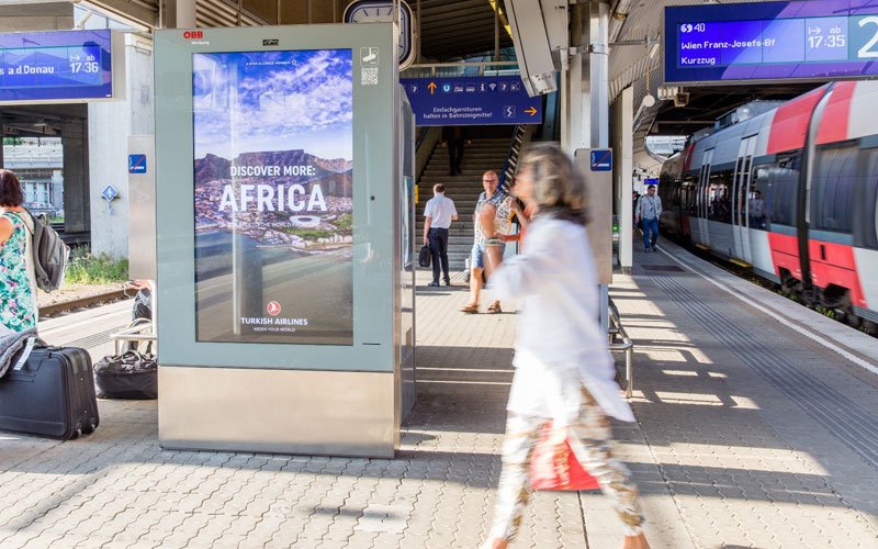 Out of Home Advertising ÖBB MM Communication